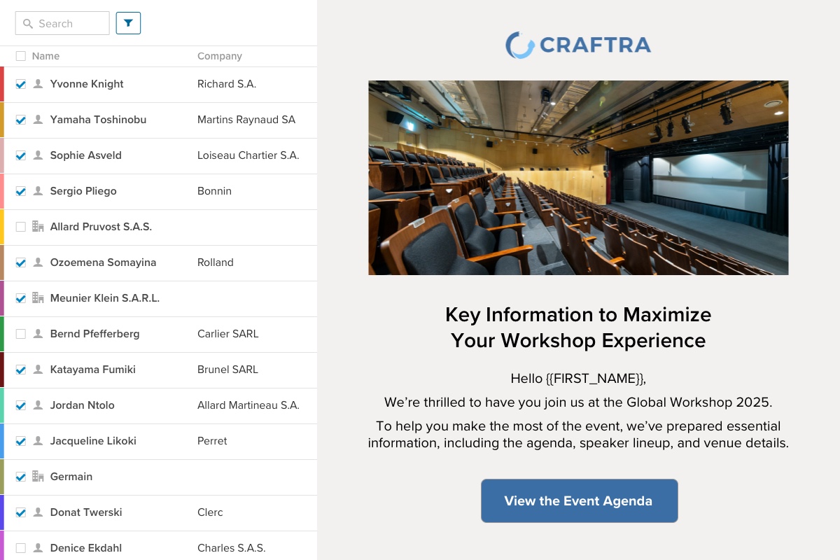Event Email Campaigns