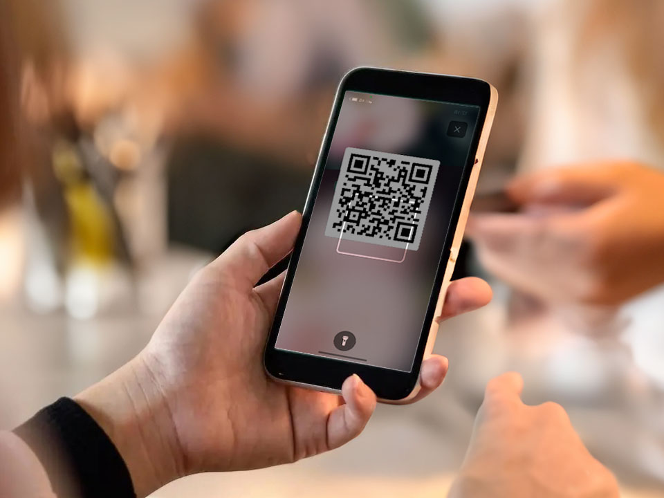 Search for names or scan QR Codes