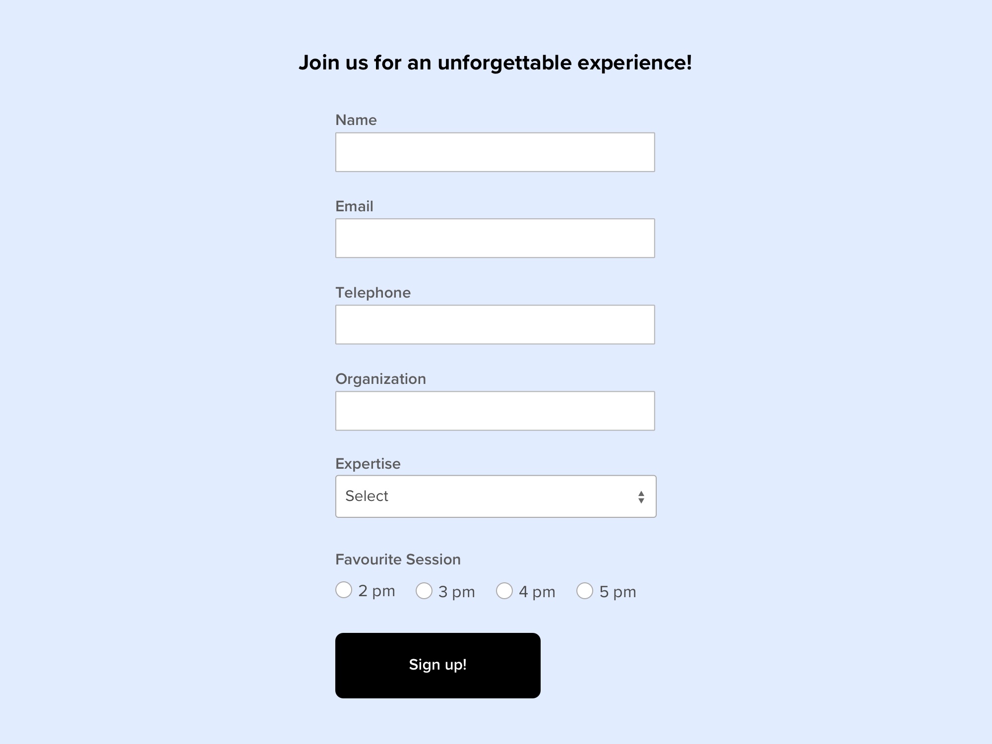 Event Registration